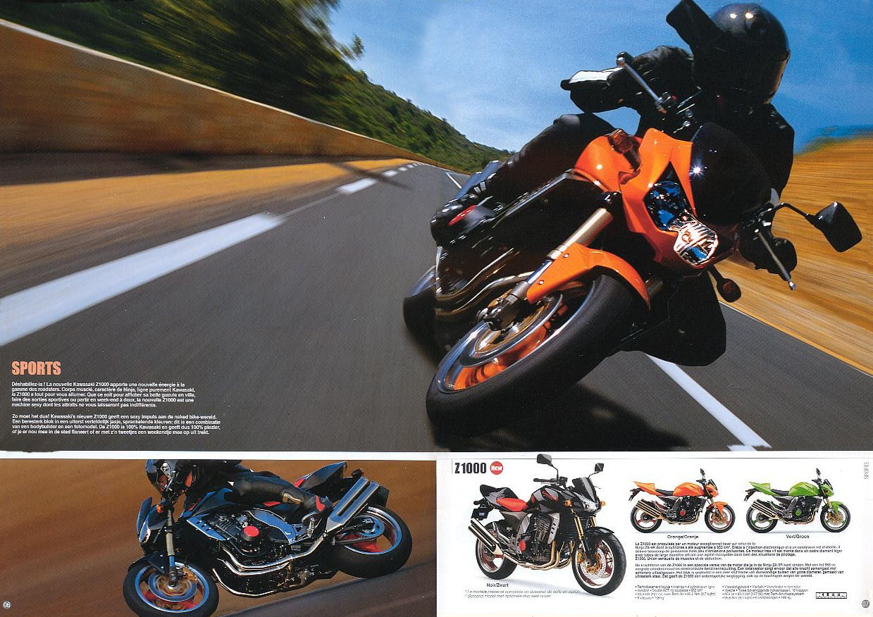 2003 Kawasaki brochure